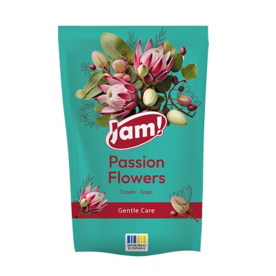SAMA Крем-мило Passion Flowers з гліцерином "JAM!" 300 г