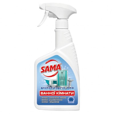 SAMA Миючий засіб для ванної кімнати, 500 мл з розпилювачем
