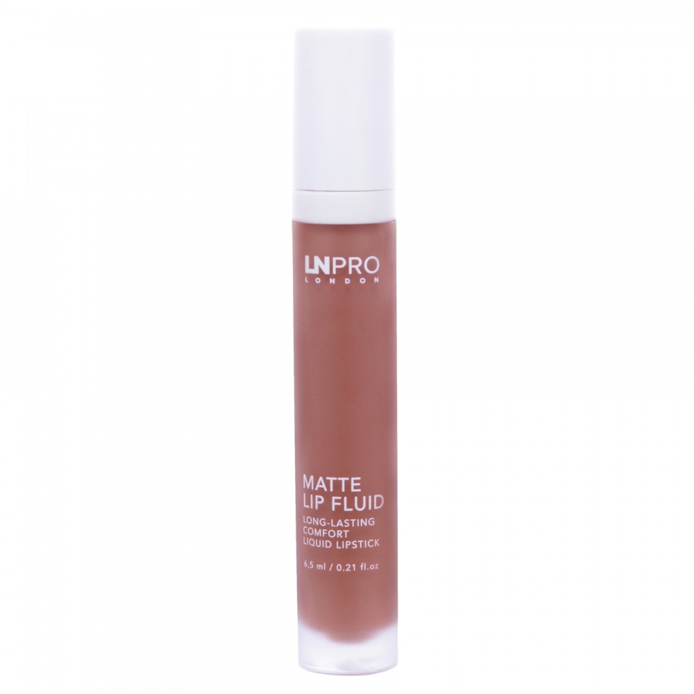 LN PRO Рідка матова помада для губ Matte Lip Fluid № 102 (рожевий беж) 6.5 мл