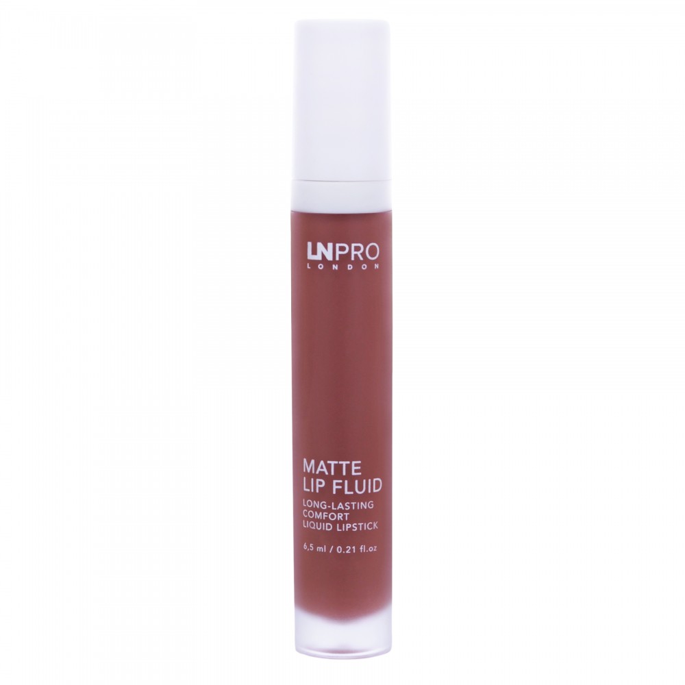 LN PRO Рідка матова помада для губ Matte Lip Fluid № 104 (рожеве дерево) 6.5 мл