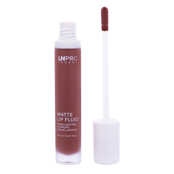 LN PRO Рідка матова помада для губ Matte Lip Fluid № 104 (рожеве дерево) 6.5 мл