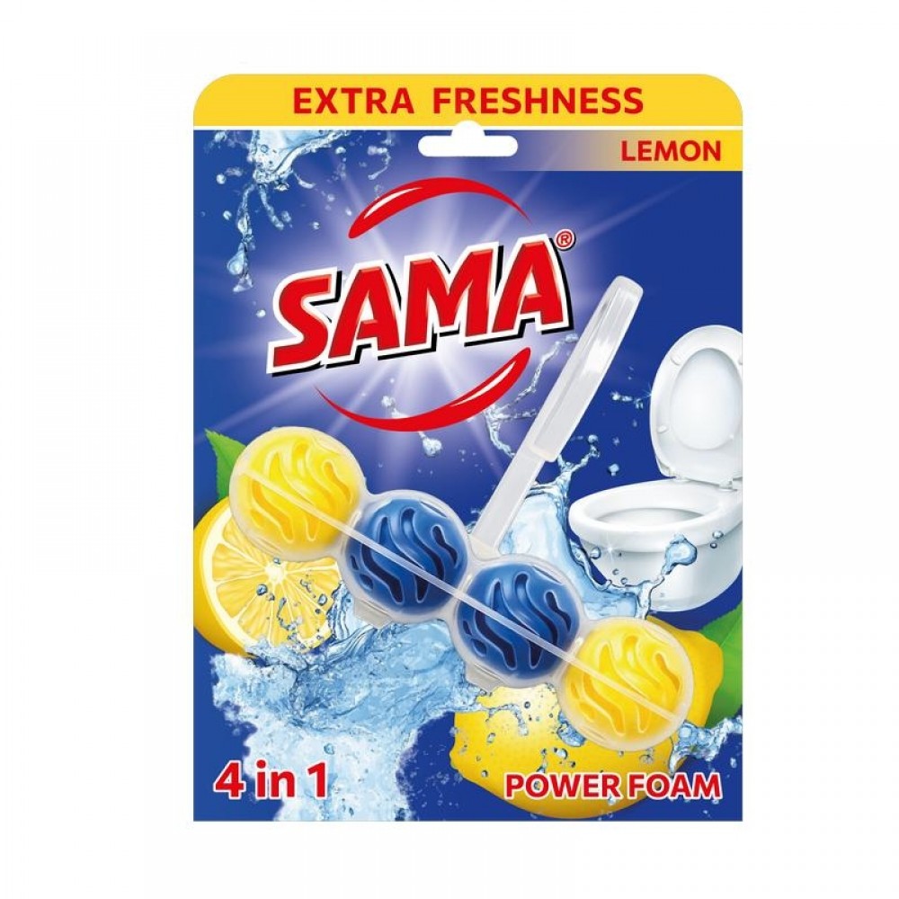 SAMA Блок для  унітазу "Лимон" 1*65 г
