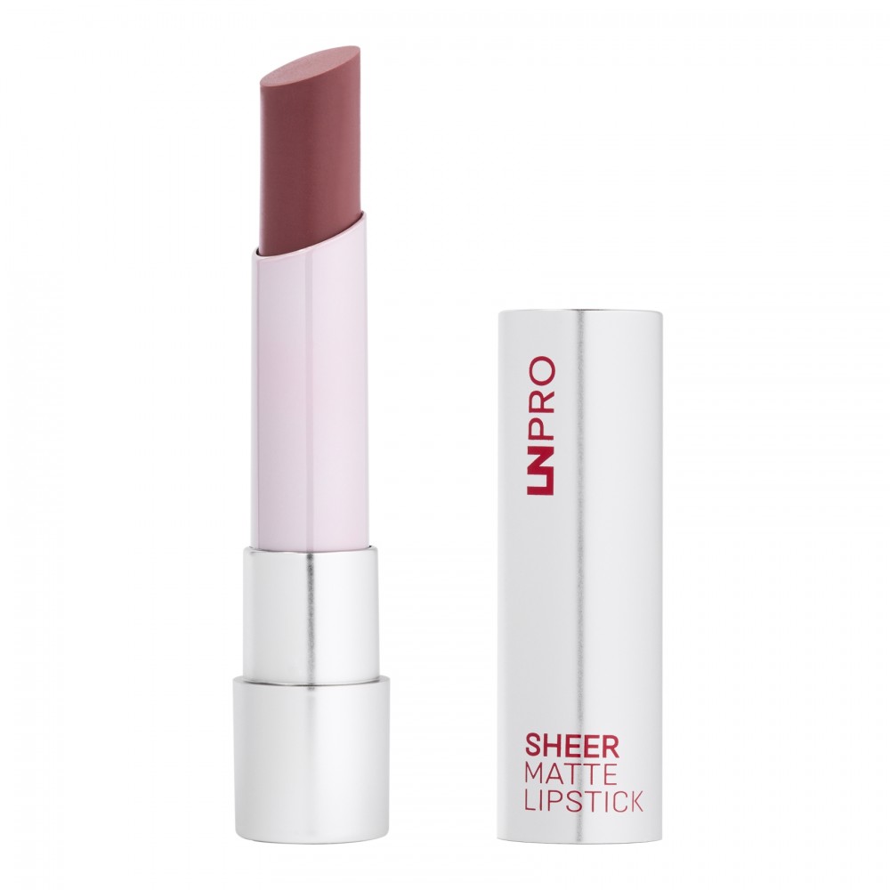 LN PRO Невагома матова помада для губ Sheer-matte lipstick № 102 3.5 мл