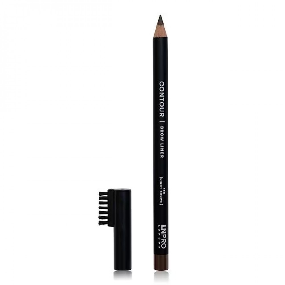 LN PRO Олівець для брів Contour Brow Liner №102 (світло-коричневий) 1,7 г