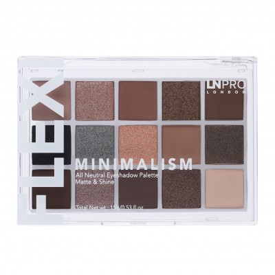 LN PRO Тіні для повік Flexi Minimalism Eyeshadow Palette № 101 (15 г)