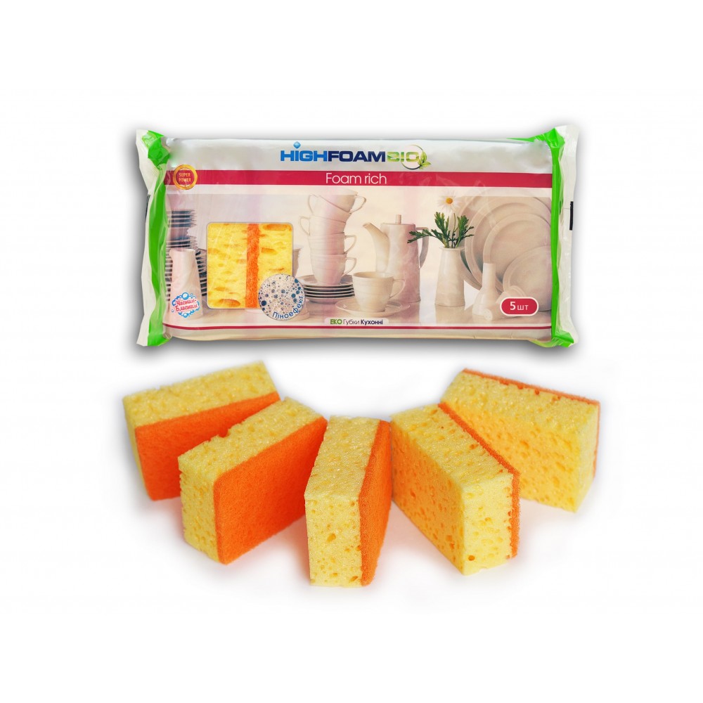 Perfecto Губка кухонна "Foam rich" 5 шт.