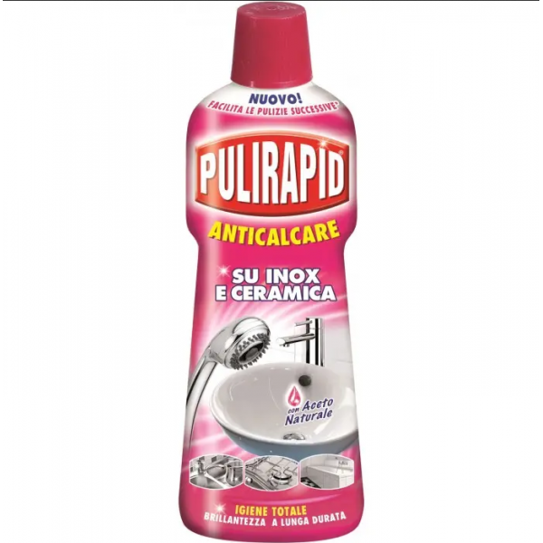 Pulirapid Засіб Антивапняний з оцтом, 750 мл