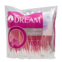 Air Dream Ватні  палички п/е 100 (100) (100 шт/ящ)