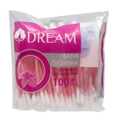 Air Dream Ватні  палички п/е 100 (100) (100 шт/ящ)