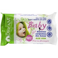 Air Dream Вологі серветки для дітей 48шт