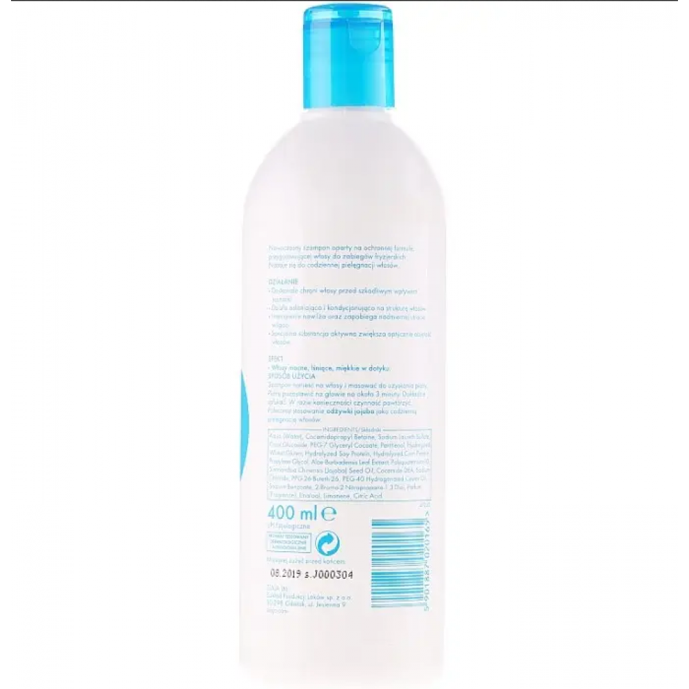 ZIAJA Засоби для волосся Шампунь з ектрактом жожоба Щоденний догляд 400 мл