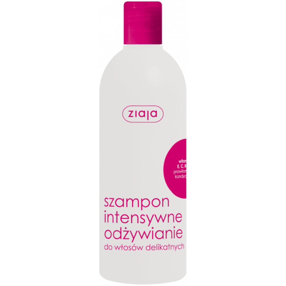ZIAJA Засоби для волосся Шампунь з вітамінами Інтенсивне живлення 400 мл