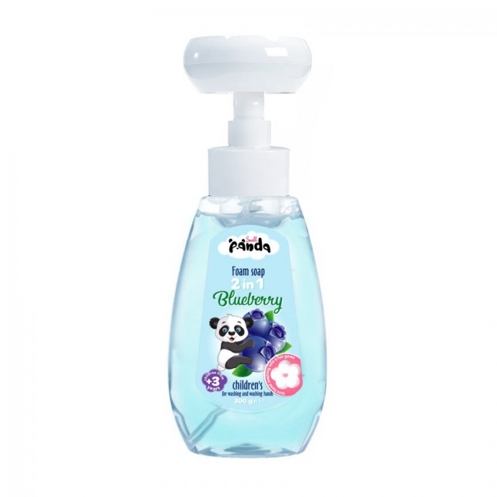 Small Panda Мило-пінка дитяча 2 в 1 "Blueberry" 300 мл