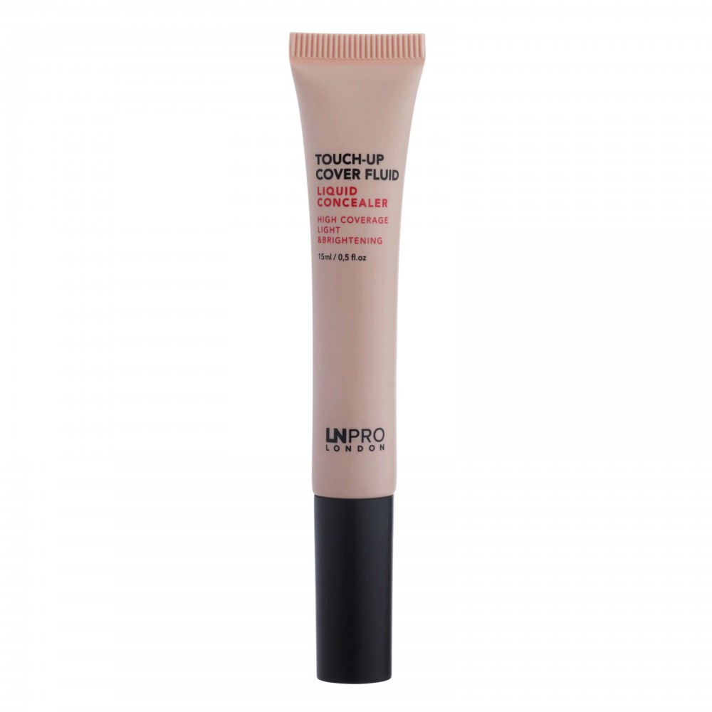 LN PRO Консилер зі світловідбиваючими частинками Touch-Up Cover Fluid № 102 (натур. бежевий) 15 мл