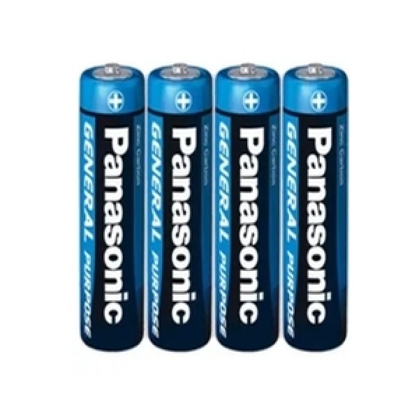 PANASONIC General Батарейка R03 ААА 4 шт (плівка)
