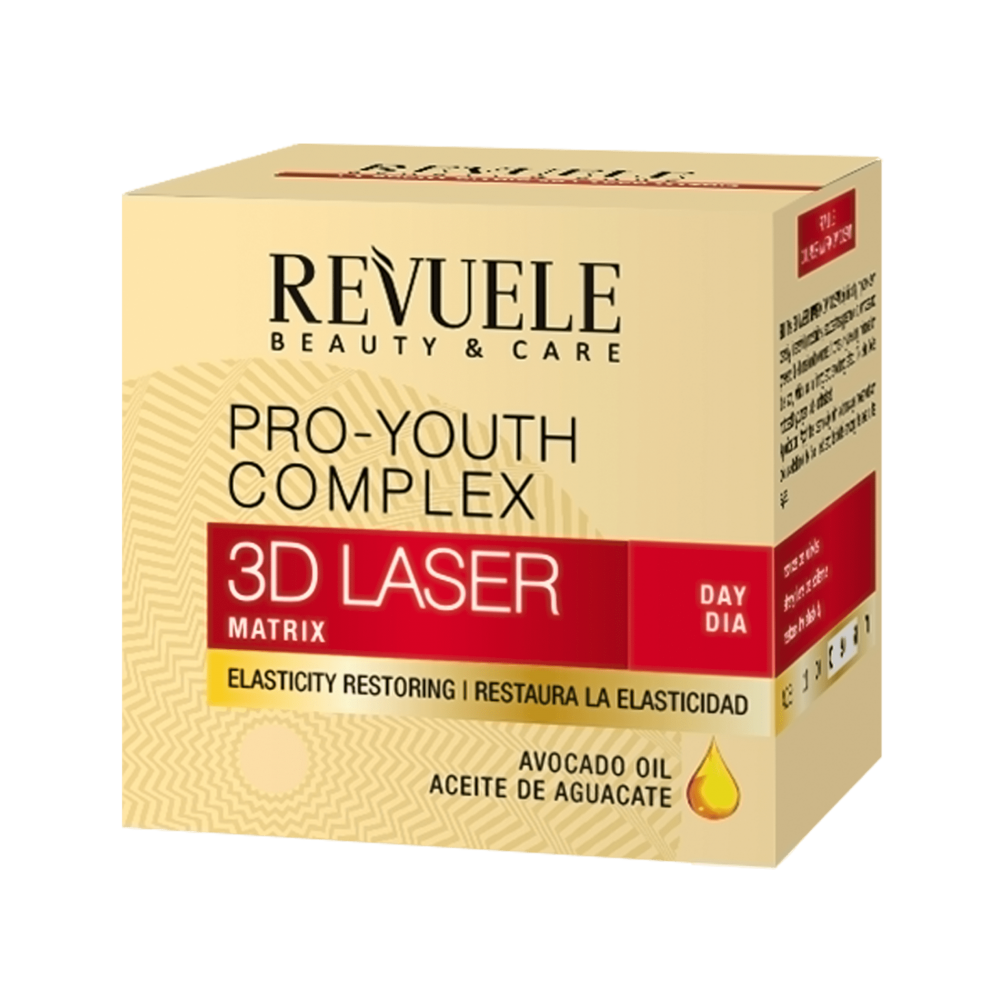 Revuele Крем для обличчя антивіковий денний 3D LASER, 50 мл