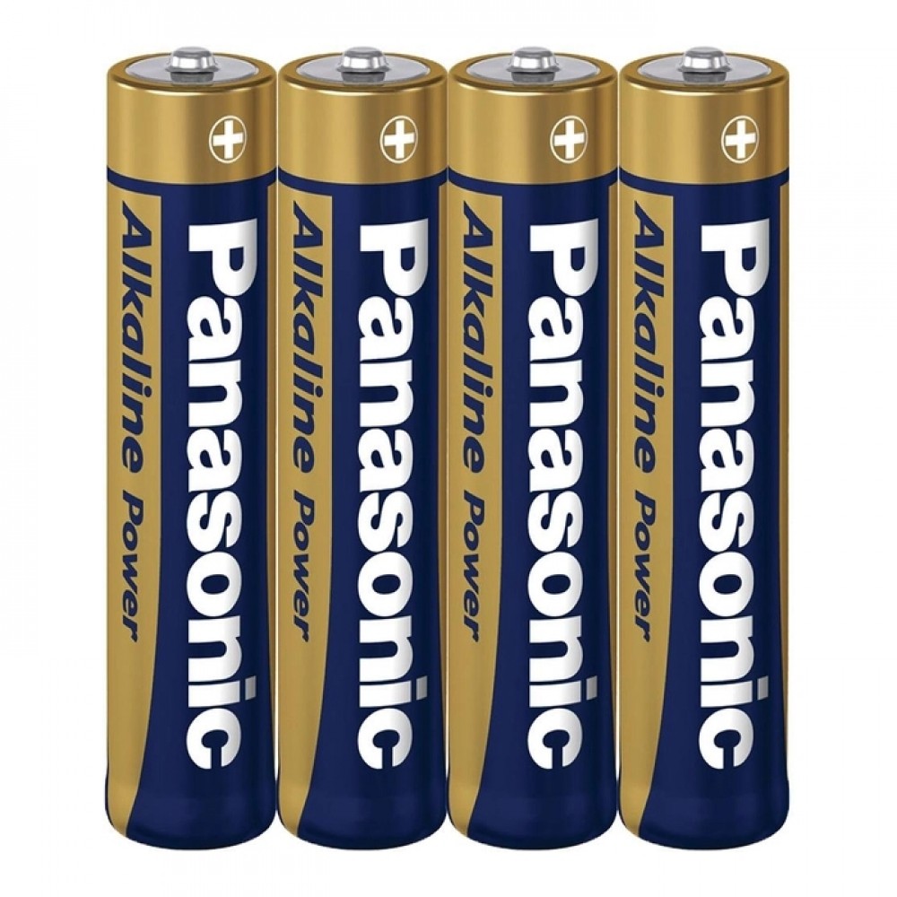 PANASONIC Alkaline Батарейка LR06 АА 4 шт (плівка)