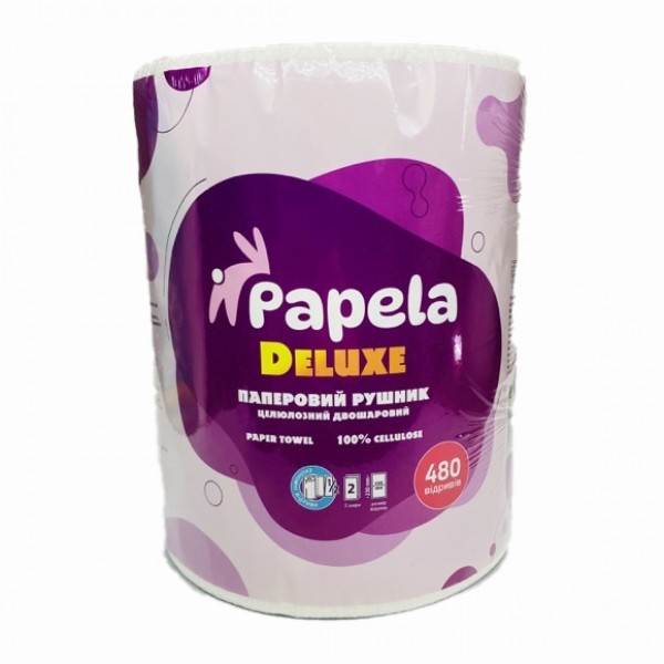 Papela Паперовий рушник Deluxe 480 відр.