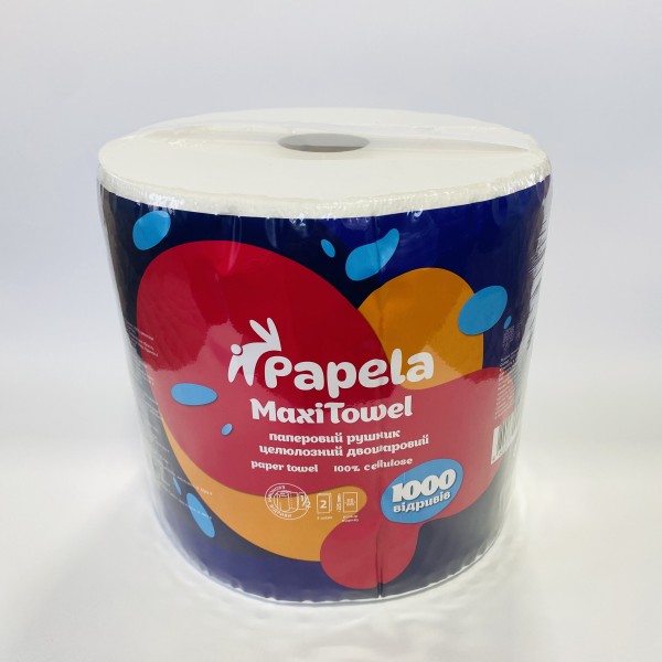 Papela Паперовий рушник MaxiTowel 1000 відр.