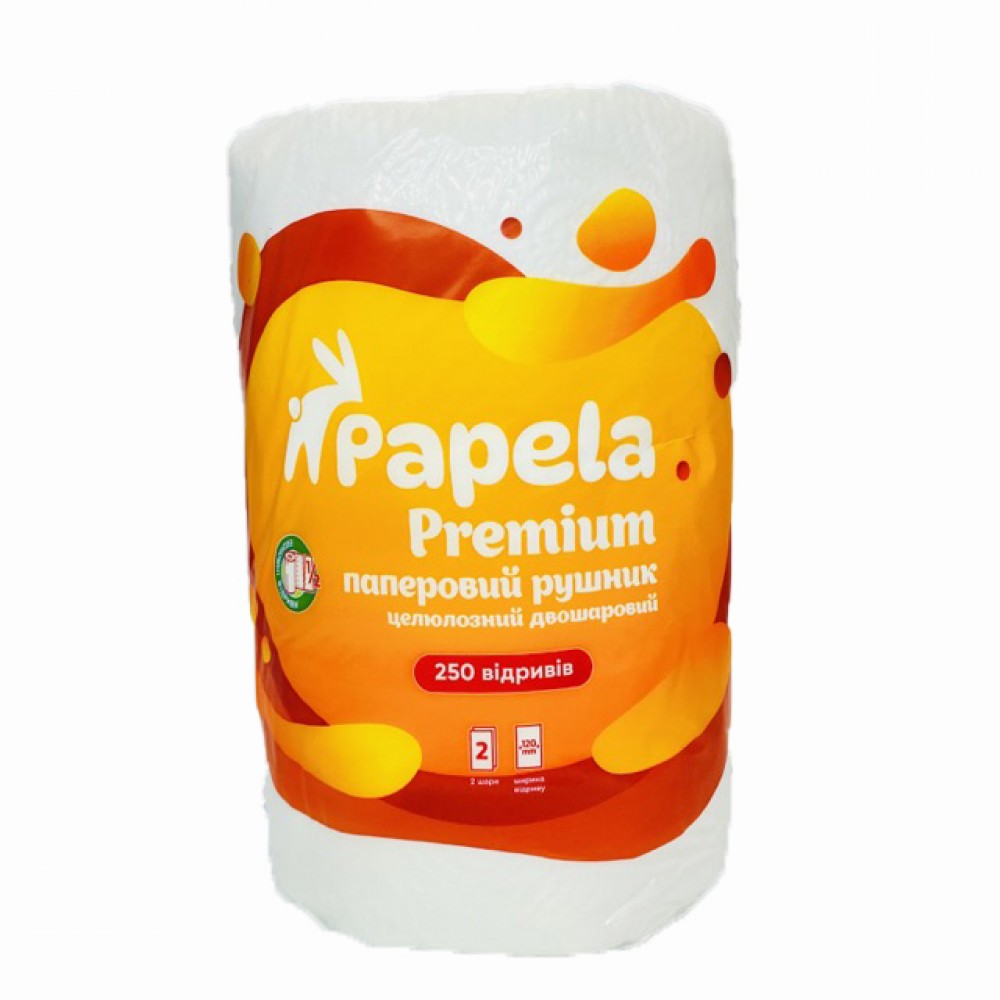 Papela Паперовий рушник Premium 250 відр.
