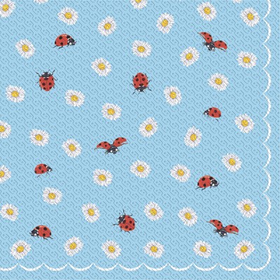 Silken Серветки паперові "СОНЯЧНИЙ ДЕНЬ №1 " 33*33 2шар 16 шт у пачці